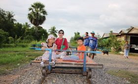 Bamboo Train in Battambang