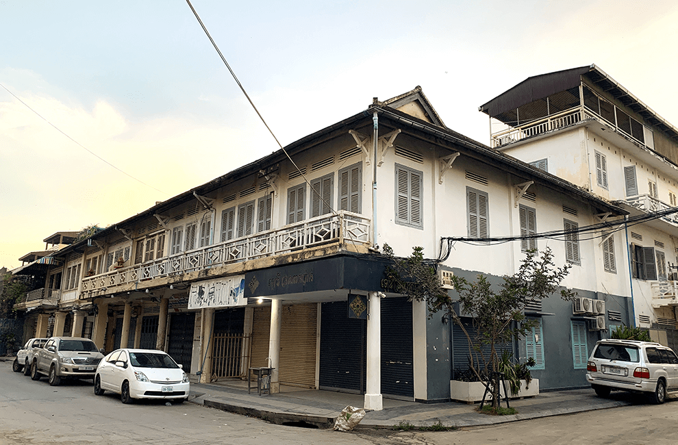 Colonial Buildings in Battambang 2 Battambang's colonial buildings