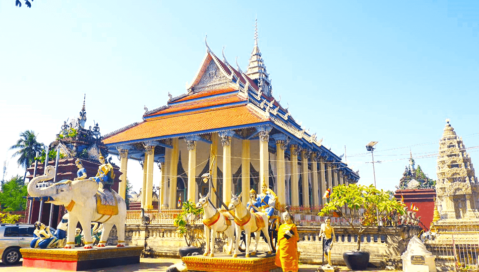 Damrey Sor Pagoda in Battambang 1 Damrey Sor Pagoda in Battambang