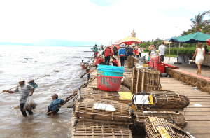 Crab Market in Kep City