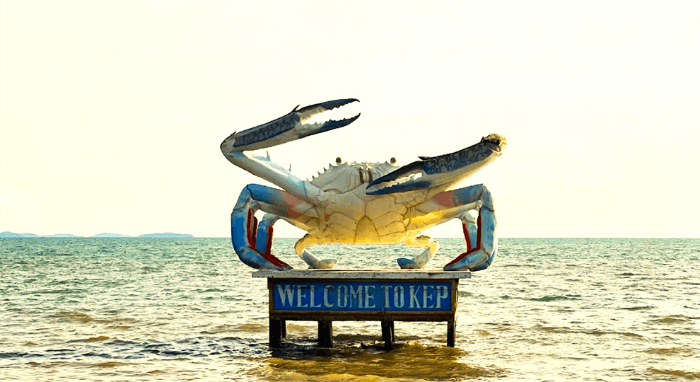 Krung Kep Blue Swimmer Crab Statue