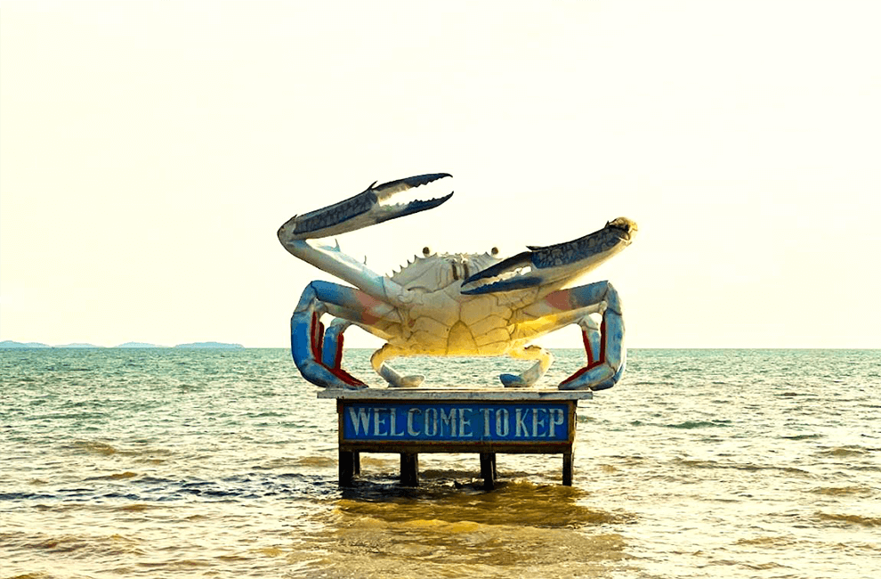 Krung Kep Blue Swimmer Crab Statue