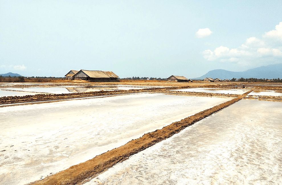 Salt Fields in Kep Province 2 Salt fields