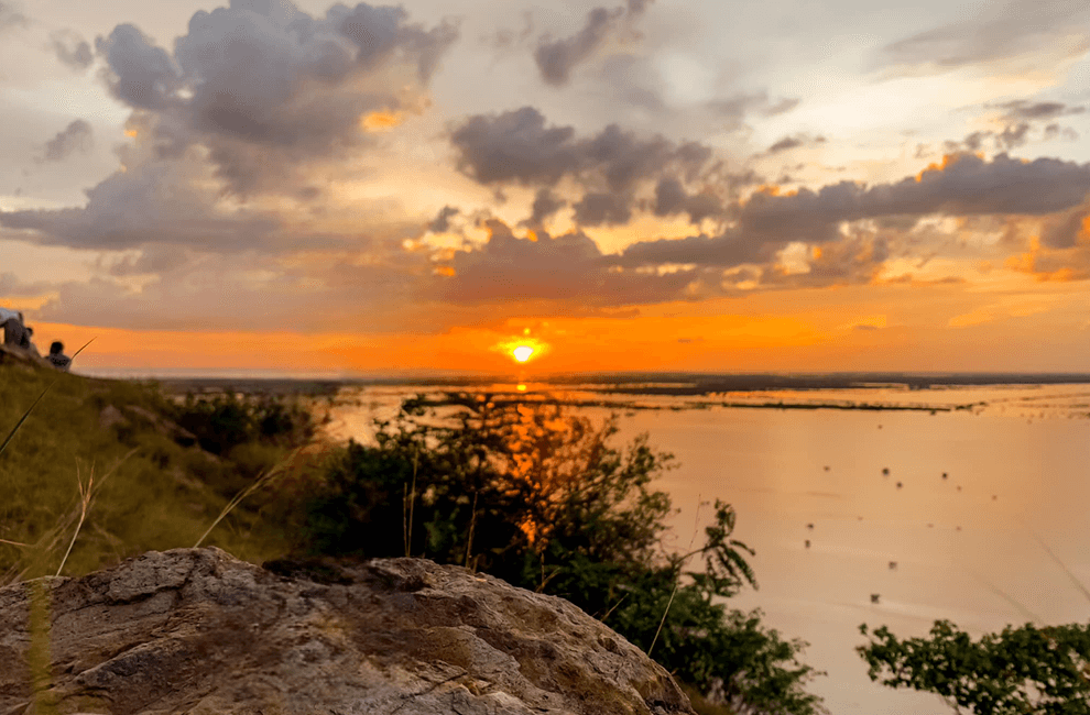 Best Places to See the Beautiful Sunset in Siem Reap 3 Beautiful Sunset Phnom Krom
