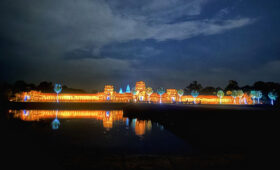 Angkor Wat at Night Time