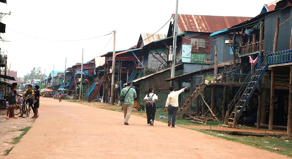 Houses Styles in Kampong Phluk Village
