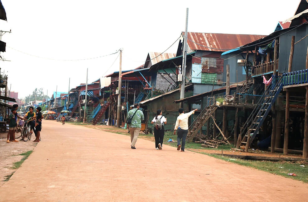 Houses Styles in Kampong Phluk Village