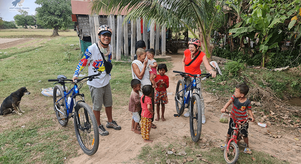 Siem Reap Countryside Life Activities in Local Village