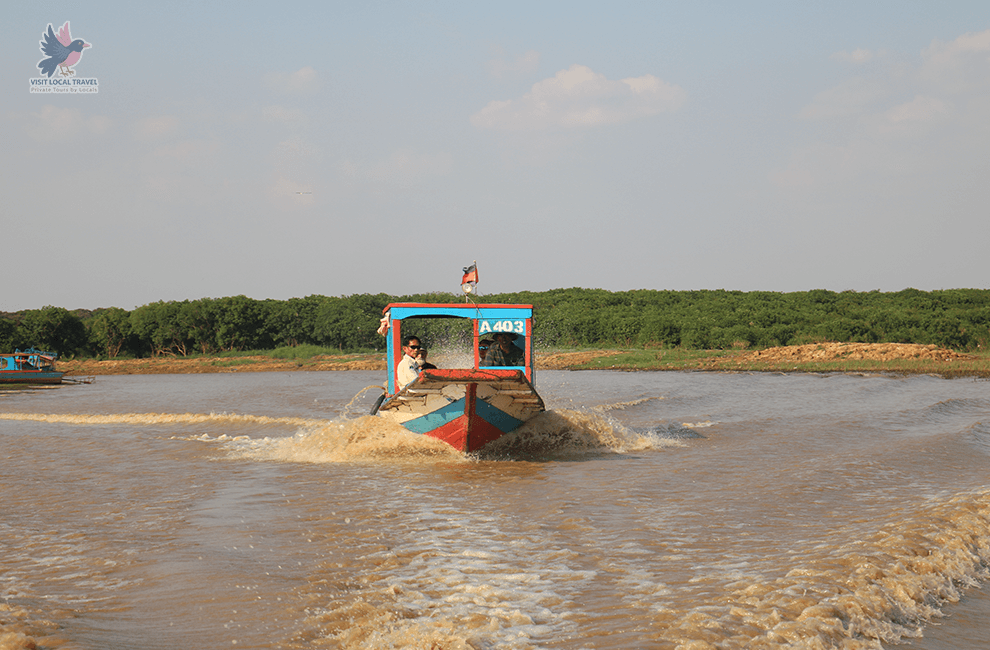 Kampong Pluk Floating Village in March
