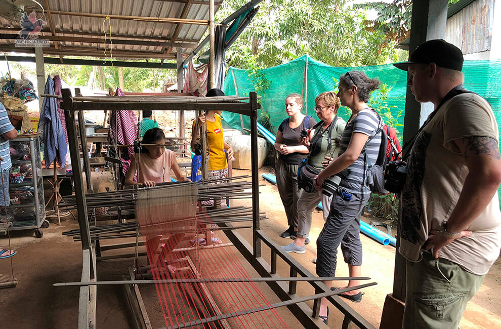 Silk Waving in Koh Dach (Silk Island)