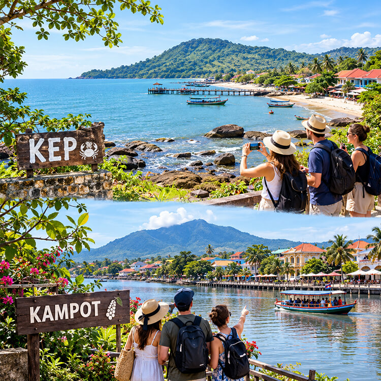 Kep Kampot - Pepper plantations and coastal relaxation
