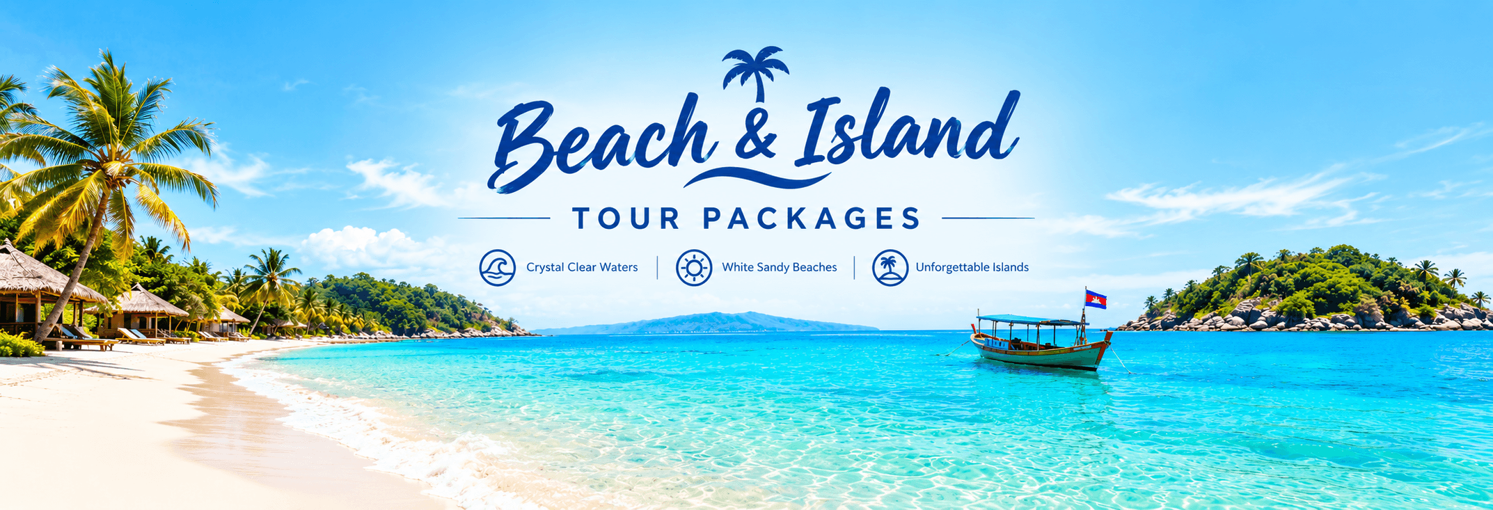 Beach and island tours featuring pristine beaches, crystal-clear waters, and idyllic islands across Southeast Asia