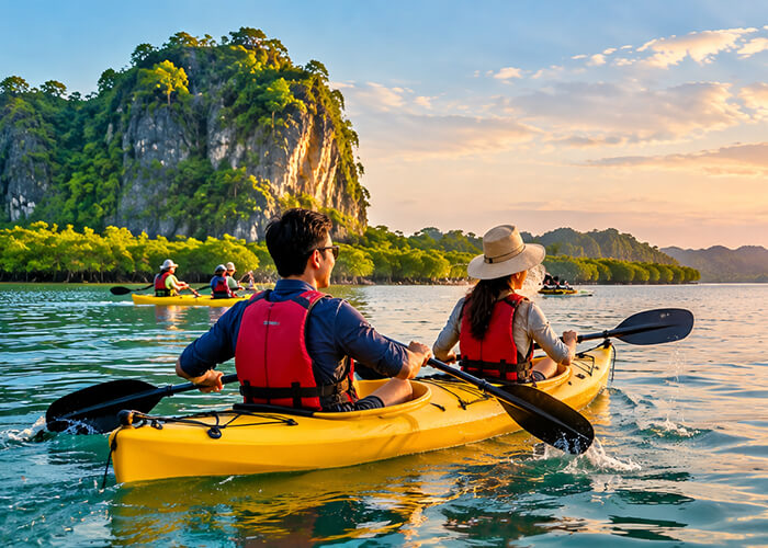 Kayak and Cruise Tour - Explore waterways and coastal adventures