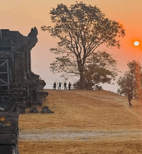 Preah Vihear Temple Sunset