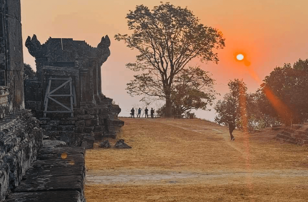 Preah Vihear Temple Sunset