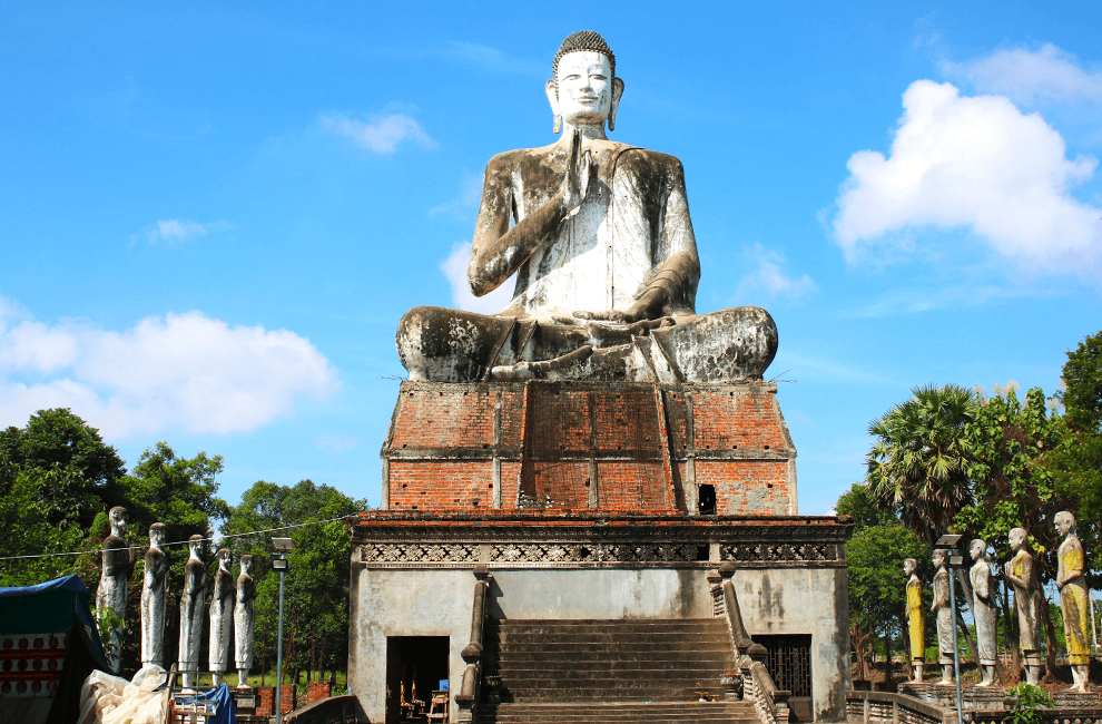 Ek Phnom Pagoda in Battambang