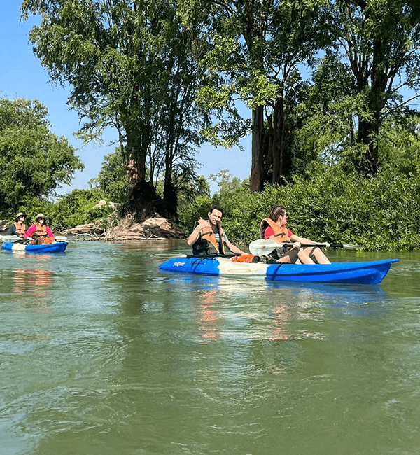 Kayak adventure Kratie Tour