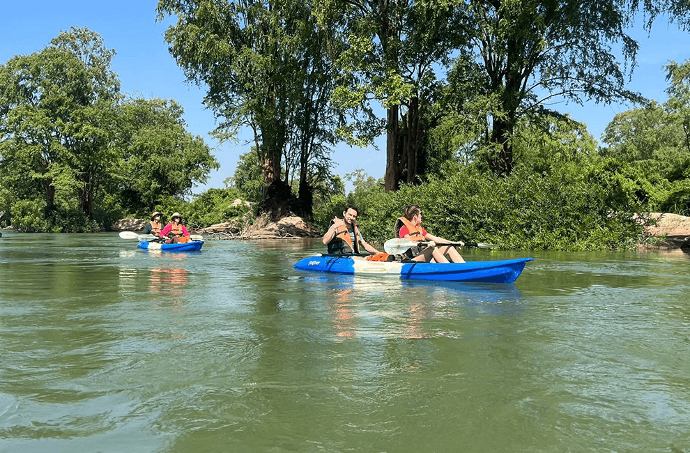 Kayak adventure Kratie Tour