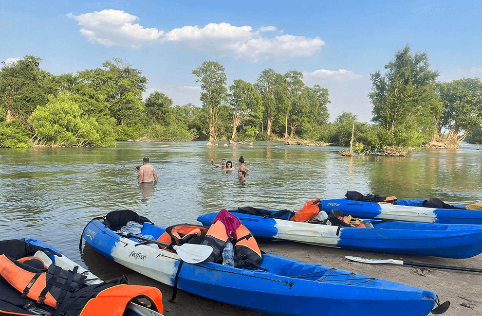 kayak adventure Kratie