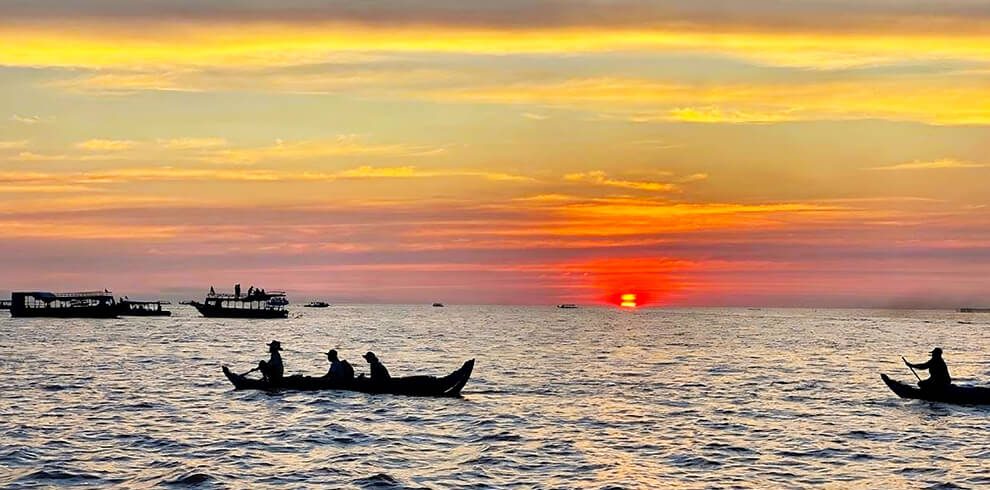 Sunset Tour at Kapong Phluik Floating Village