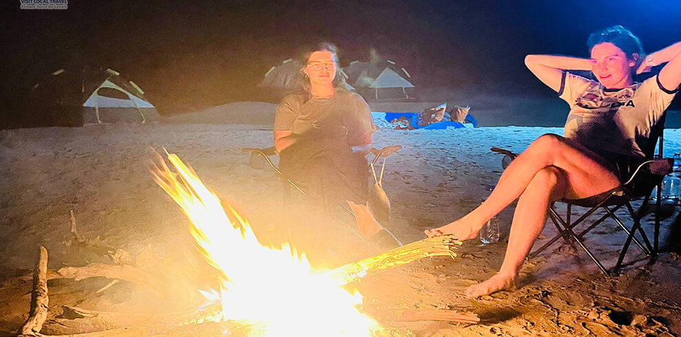 Camping and Kayaking in Kratie and Dolphins Watching