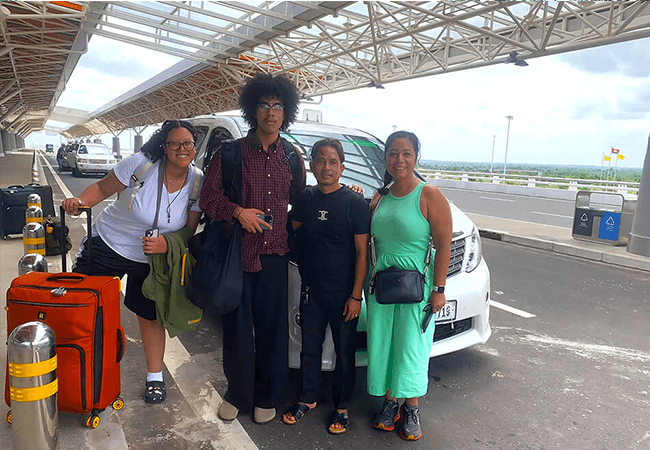 Departure to Sien Reap - Photo