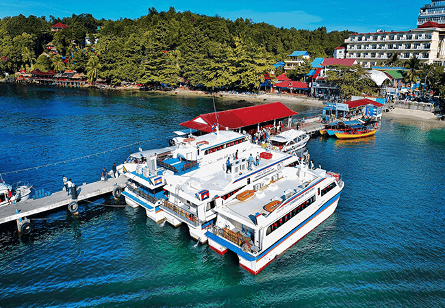 Transfer to Sihanoukville (Koh Rong Island) - Photo