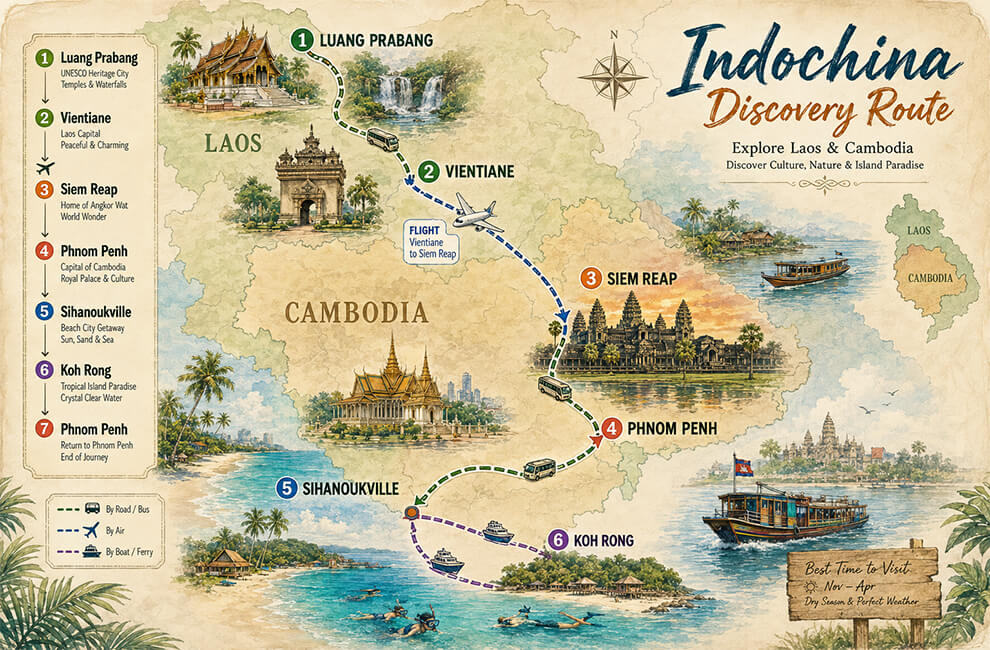 Laos & Cambodia Discovery