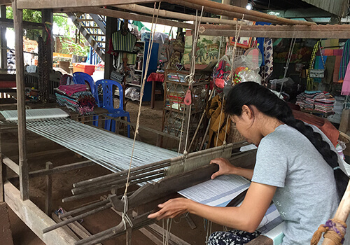 Silk Weaving Workshop